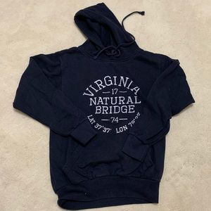 graphic design hoodie with lettering